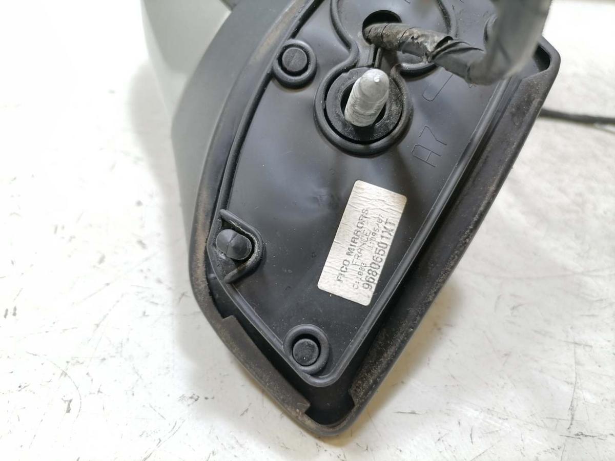 Peugeot 207 original Au&szlig;enspiegel rechts elektrisch verstellbar beheizt ETS Aschgrau Bj.2007